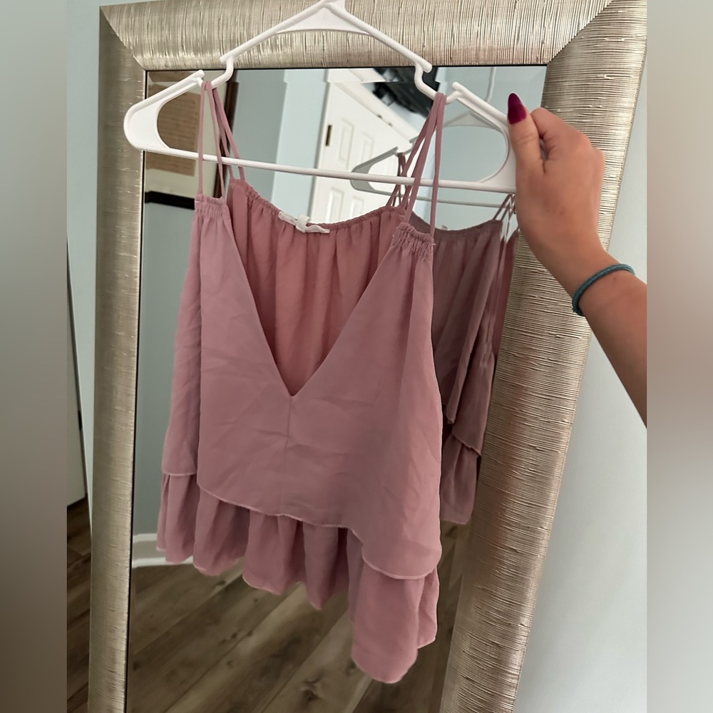 Olivaceous tank top